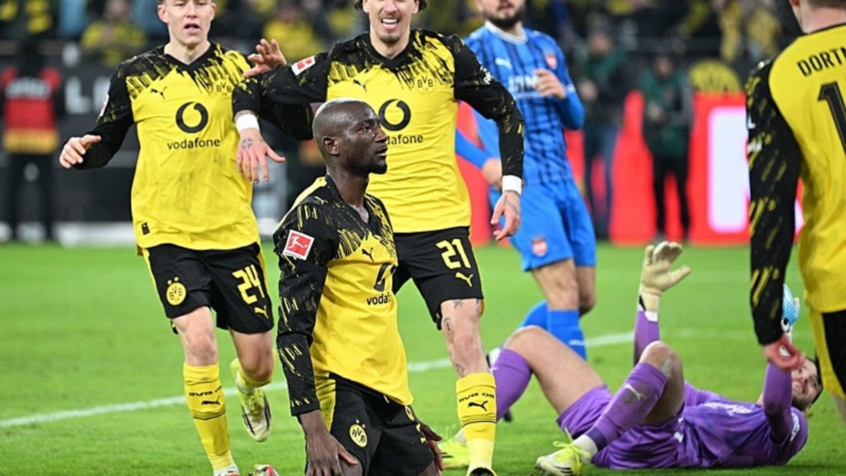 "Borussia Dortmund, Heidenheim'a Karşı 2-1'lik Geriye Düşmeyle Değil Galibiyetle Geri Döndü"