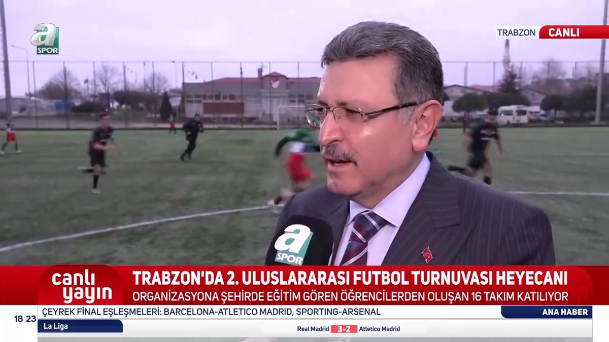 Trabzon'da 2. Uluslararası Futbol Turnuvası heyecanı başladı!