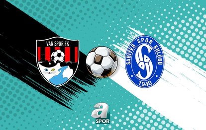 Vanspor - SMS Grup Sarıyerspor maçı saat kaçta, hangi kanalda?